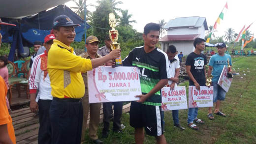 Sekda FC Juarai Turnamen Bandar Yaman Cup